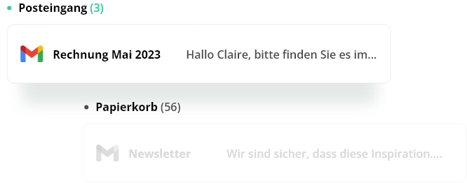 Sei produktiv und antworte auf das, was wichtig ist